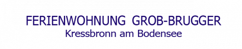 Ferienwohnung Grob-Brugger - Kressbronn am Bodensee